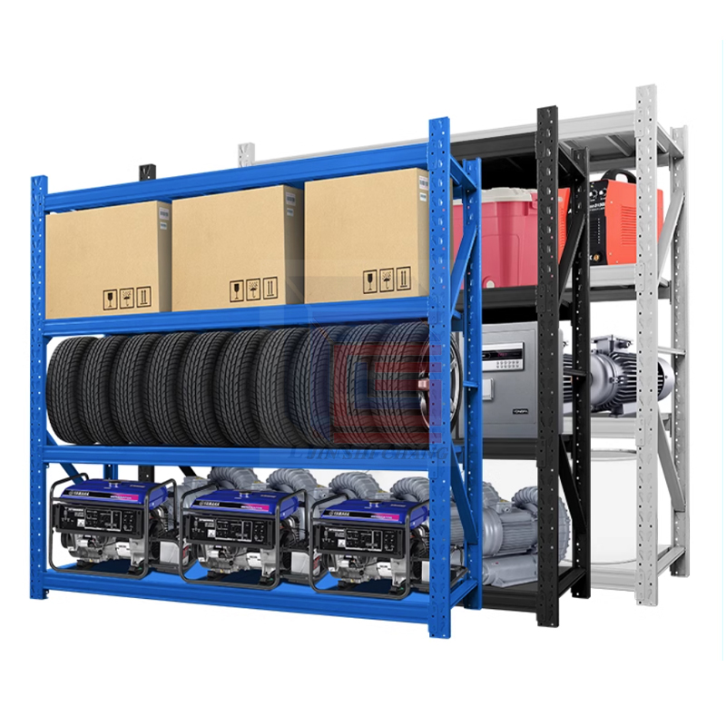 Light Duty Selective Pallet Racking System Adjustable Boltless Steel Shelves Factory Direct