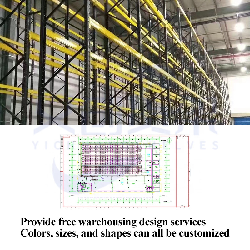 Boltless Adjustable Heavy Duty Load-Bearing 500kg/Layer Steel Racks Warehouse Industrial Stack Storage Racking Shelving System