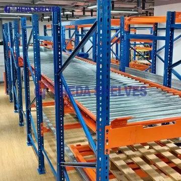 FIFO Gravity Flow Pallet Racking