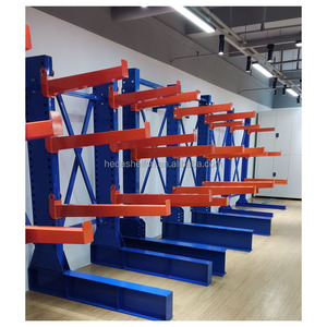 Heavy Duty Cantilever Racks H Beam Commercial Warehouse Racks Single Sided Structural Cantilever Rack
