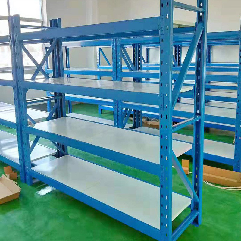 High Quality Industrial Heavy Duty Long Span Shelving Light Storage Rack for Sale