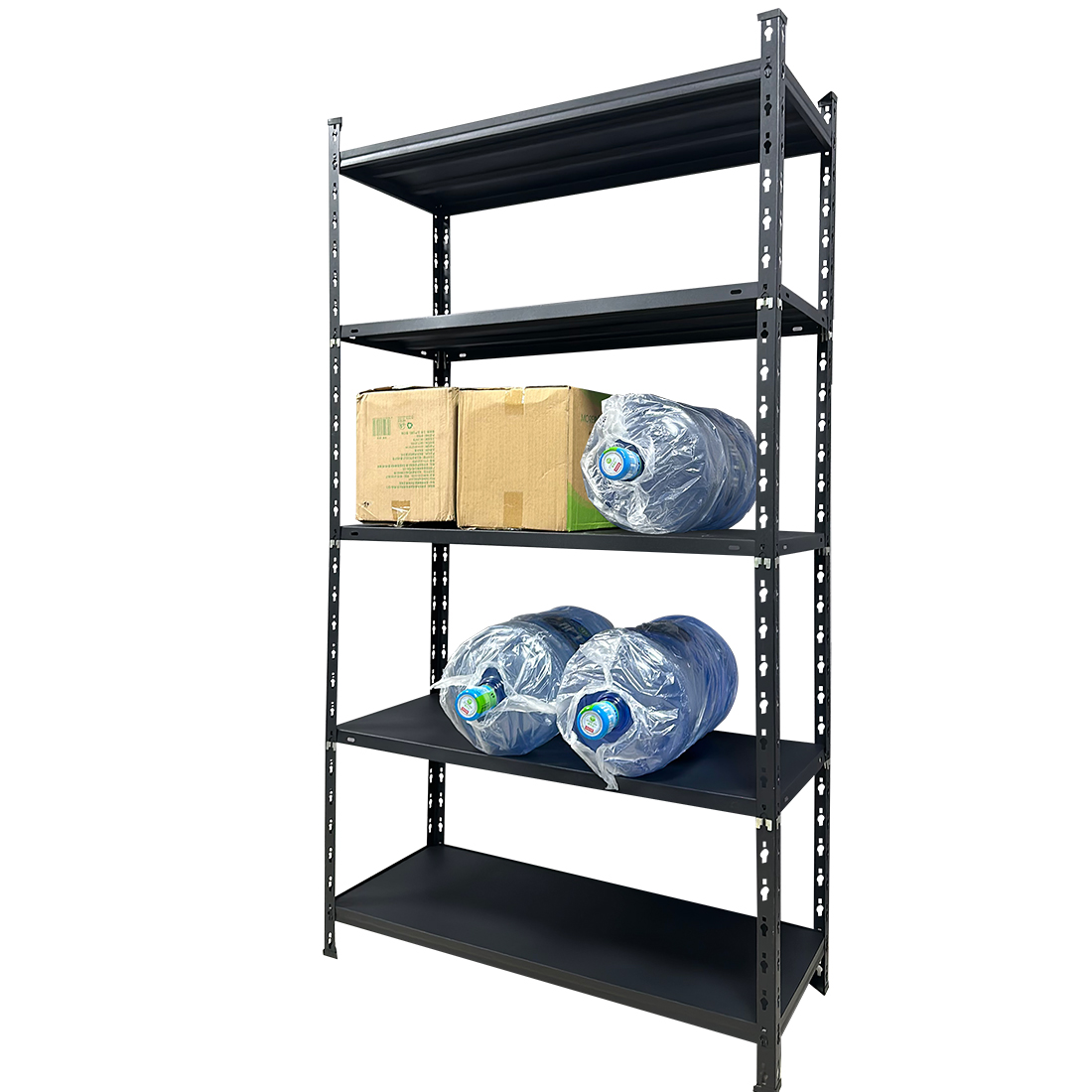 warehouse angle bar steel slotted storage display stand rack shoe multilayer adjustable rack angle clothes shelf angle rack