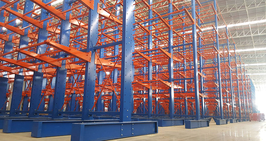 Warehouse Steel Structural Cantilever Rack