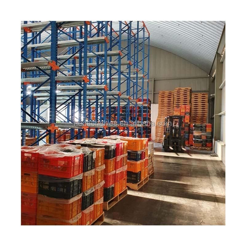 Cold Room Storage Drive in Heavy Duty Rack Metal Storage Shelves Steel Pallet Shelving Racking System