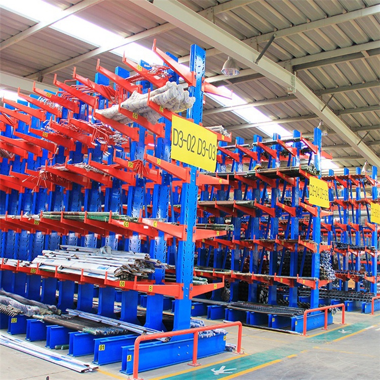 Industrial Heavy Duty OEM ODM Storage Racks Wall Mounting Tube Racking Gavenized Cantilever Rack For Warehouse