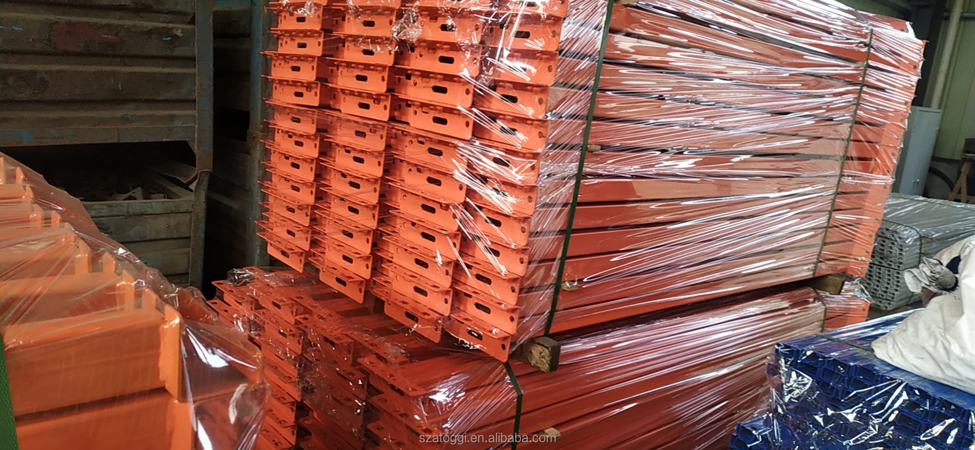 Customized Heavy Duty Steel 2-Layer Warehouse Storage Pallet Rack System with 1000kg/Layer Capacity