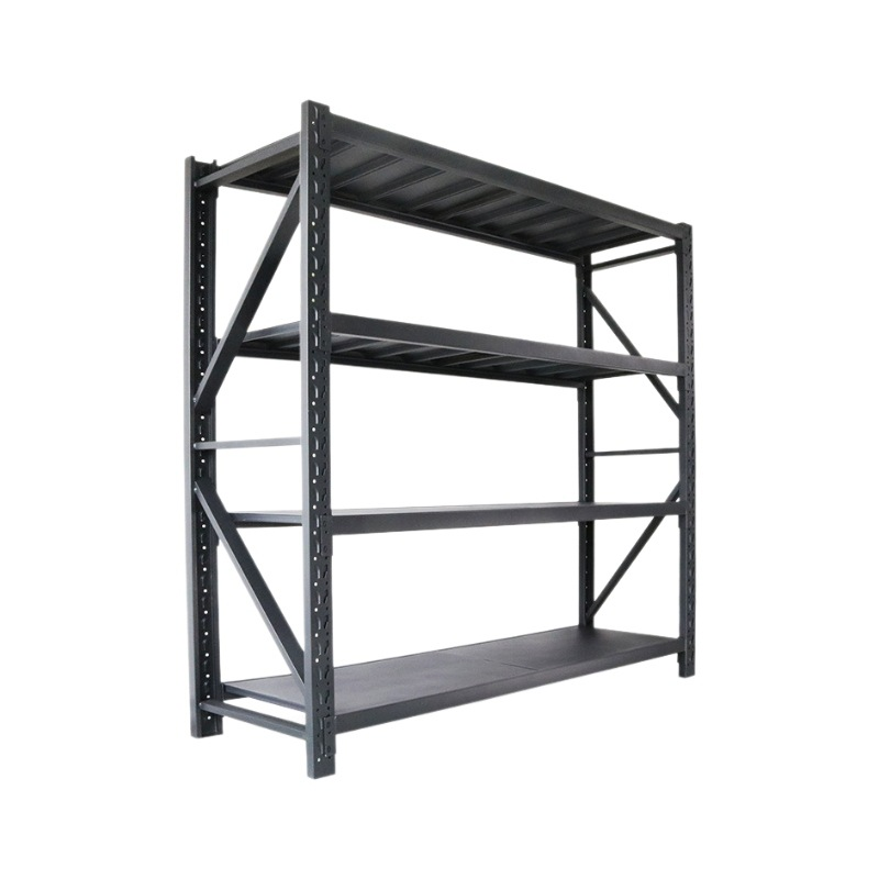 YueYang Heavy-Duty Factory Price Industrial Space Saving 3-Layer Cold Rolled Steel Epoxy Powder Coated Pallet Rack Card Slot