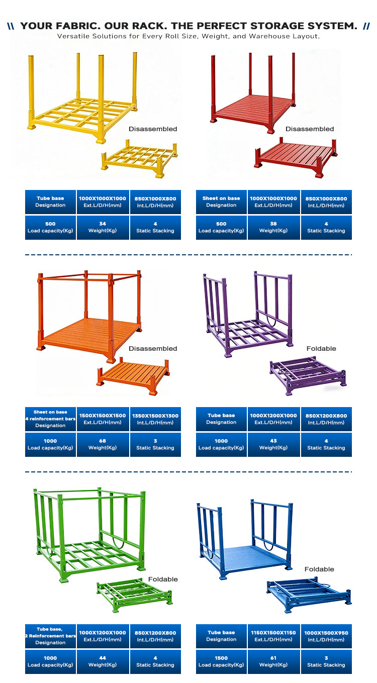Fabric Roll Rack Specification