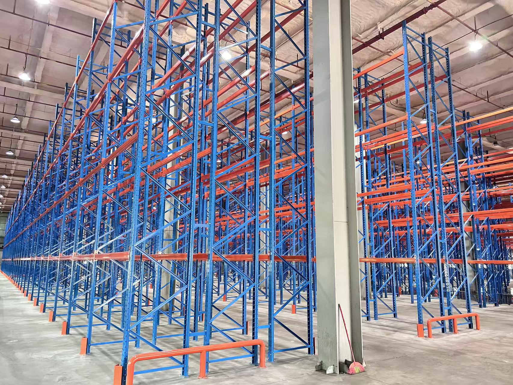 Manufacturer's Low Ex-factory Price Heavy-duty Steel Anti-Rust Corrosion Protection Pallet System Racking Industrial Warehouse