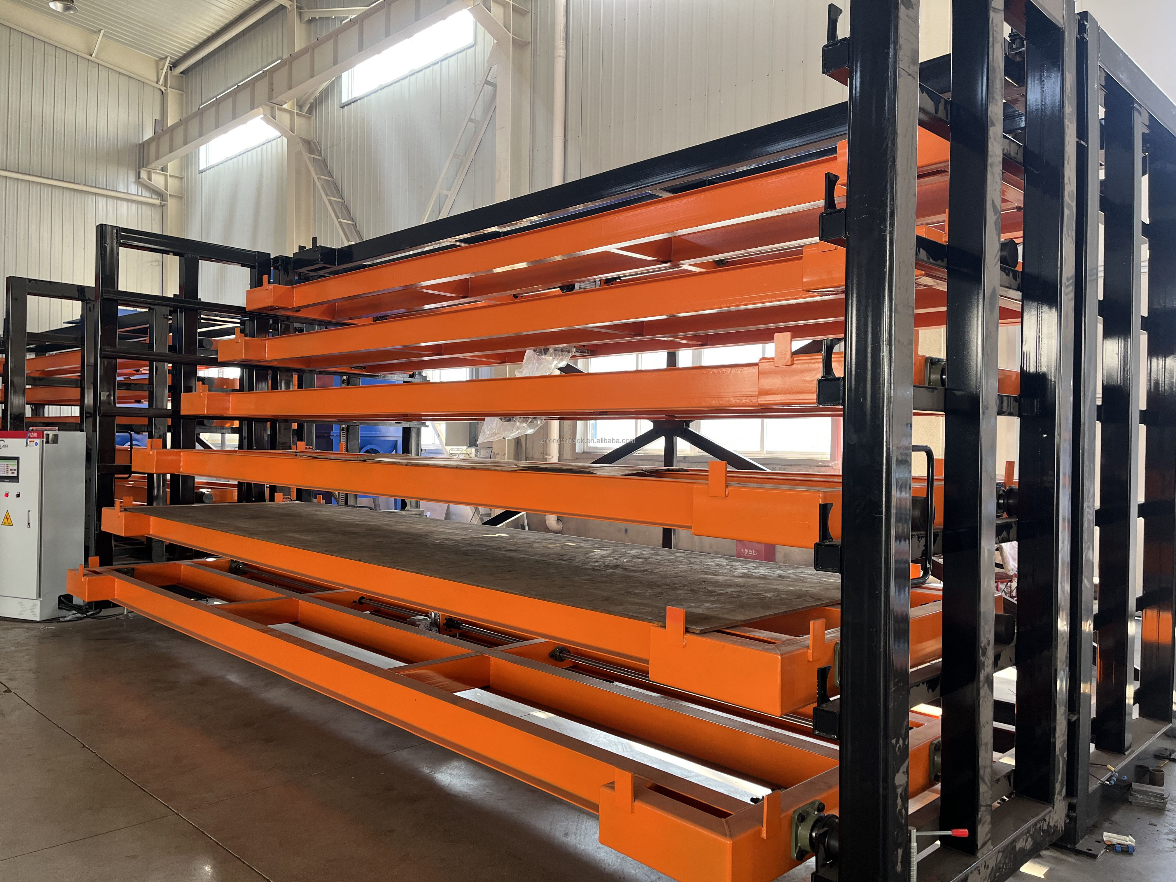 High Load Capacity 8-Layer Anti-Rust Powder Coated Steel Rack Heavy Duty Warehouse Storage System for Industrial Pallet Use