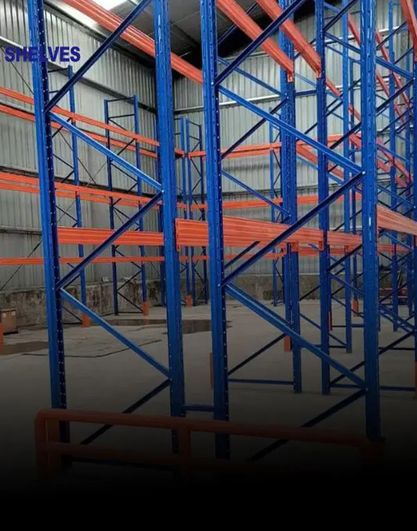 1500kg Selective Pallet Racking for Building Materials Warehouse