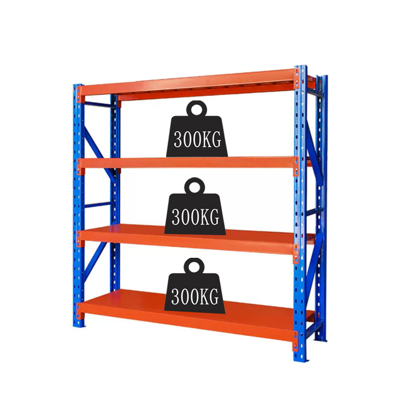 Heavy-Duty Boltless Steel Storage Rack Industrial Warehouse And Garage Use Storage Shelf With High Capacity