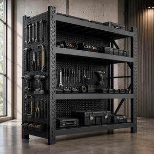 Heavy Duty Warehouse Storage Industrial Shelf Rack Metal Shelving with Steel Deck to Storage