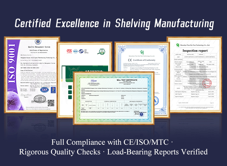 CE, ISO, and MTC Certifications