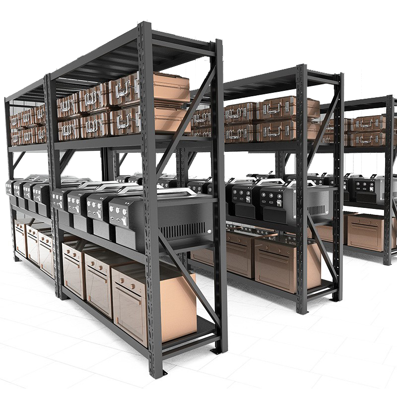 Guichang Manufacturer's Boltless/Rivet Metal Steel Pallet Shelving Warehouse Storage Rack Garage Stacking