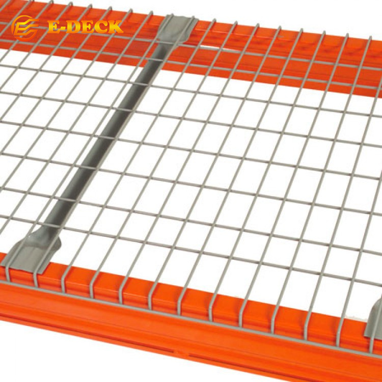 Hot Dipped Galvanized Wire Mesh Decking Pallet For Pallet Racking System