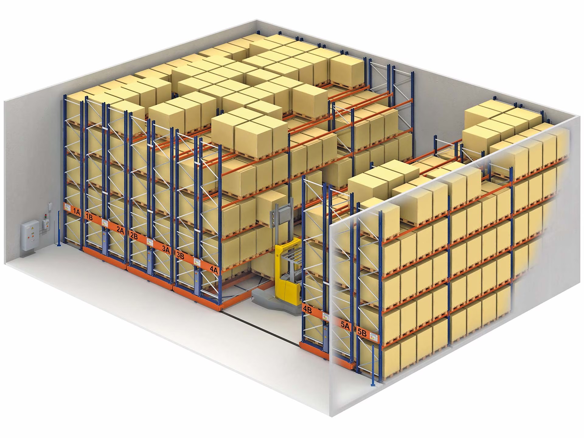 Electric Mobile Racking Systems Are Ideal for Maximizing Storage Capacity, Improving Picking Efficiency