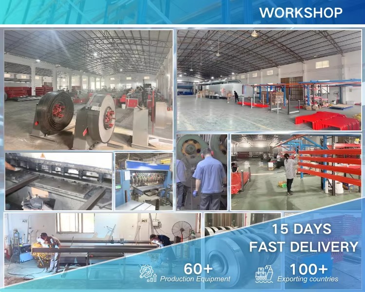 Warehouse Shelving Production Line