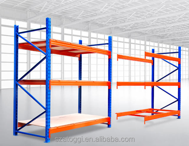 Customized Heavy Duty Steel 2-Layer Warehouse Storage Pallet Rack System with 1000kg/Layer Capacity