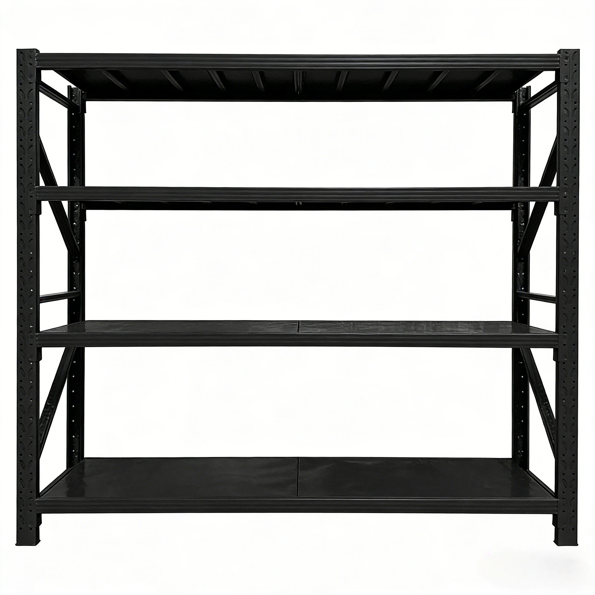 Steel Storage Racks Longspan Shelving for Garage and Warehouse Corrosion Protection Metal Shelving