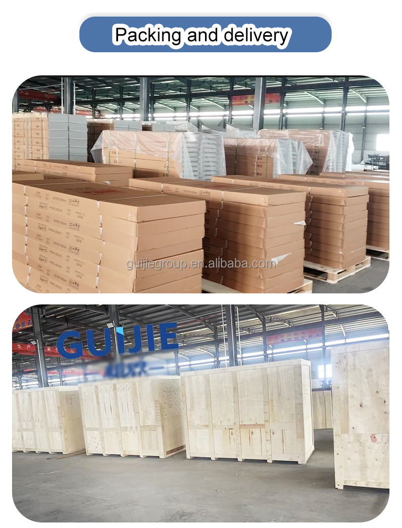 Guijie High Load Capacity 4-Layer Drive-Through Steel Warehouse Rack Powder Coated Finish Adjustable Corrosion Protected Shelves