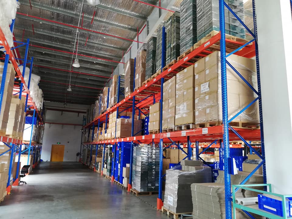 Hot Sale Industrial Metal Storage Shelving Adjustable Multi-Tier Custom Sizes Warehouse Logistics Rack Drive-Through Push-Back