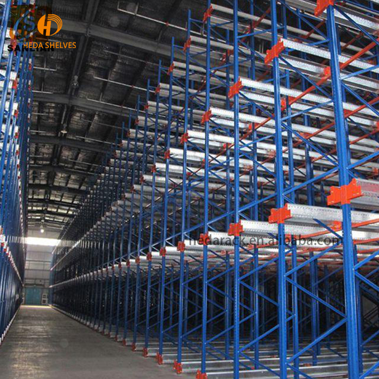 OEM High-Tech Radio Shuttle Pallet Rack Industrial Steel Automatic Warehouse Racking System For Storage