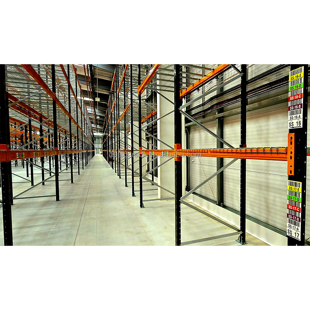 Logistics Center Pallet Rack Warehouse Rack Manufacturer Q235B Steel Heavy Duty Storage Rack Custom Design ISO Certified System