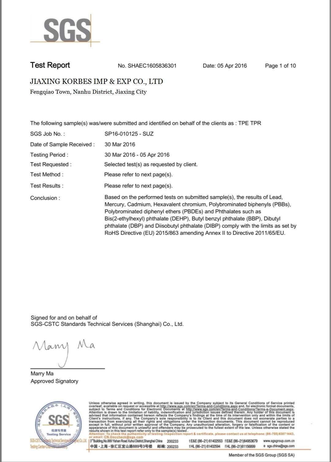 Certification 2