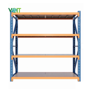 Heavy Duty Beam Racking 10-15m Tall Steel Storage Shelves for Large Logistics Center Palletized Cargo Stacking