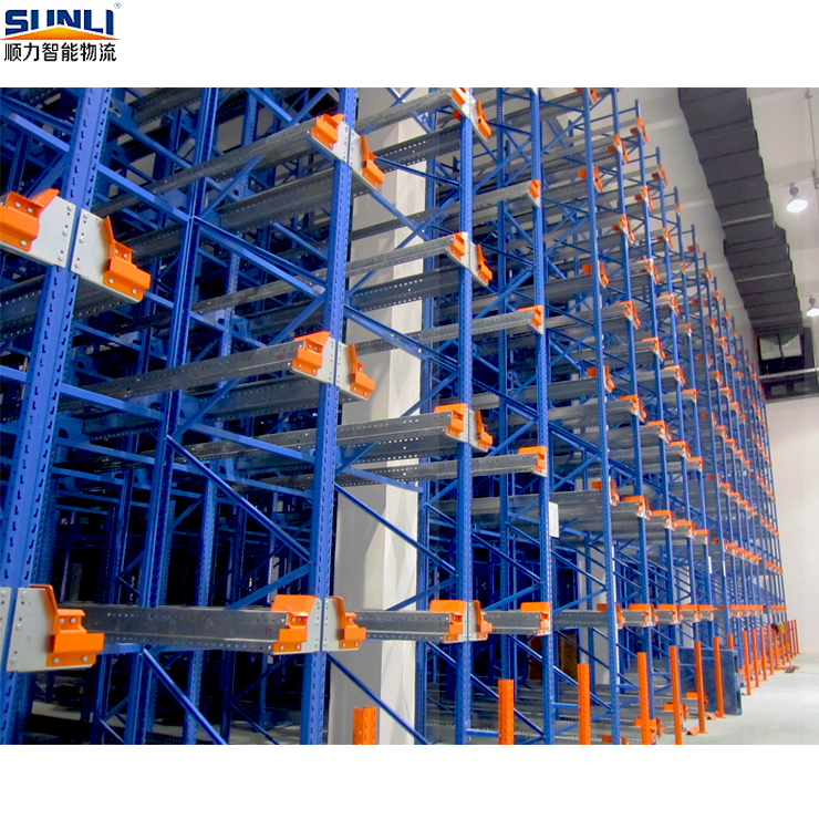Factory Direct Heavy-Duty Drive-In Selective Steel Racking Warehouse Pallet Stacking Rack Durable Drive-through Storage Shelving
