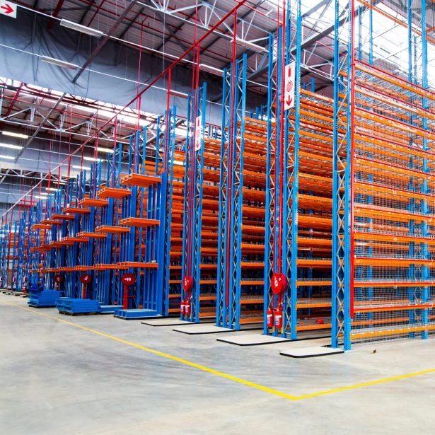 More Capacity High Rack Warehouse System Heavy Duty Pallet Racking System VNA Narrow Aisle Racks for Shelf Factory Material