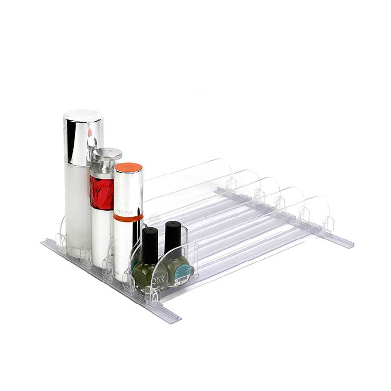 Plastic Hanging for Eco-friendly Durable Beverage Organizer Tray Display Rack Automatic Can Spring-Loaded Pusher System