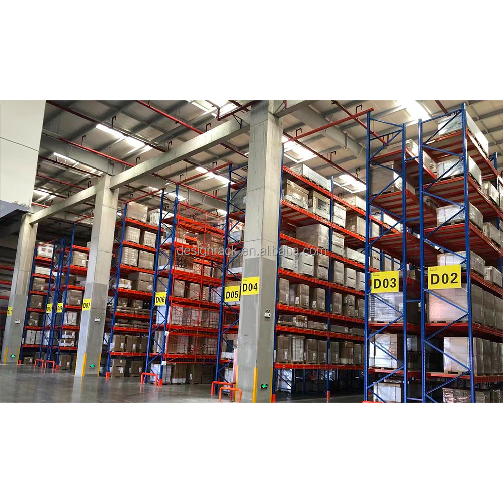 Space Saving Warehouse Storage Solution Forklift Entry System High Density Drive in Rack