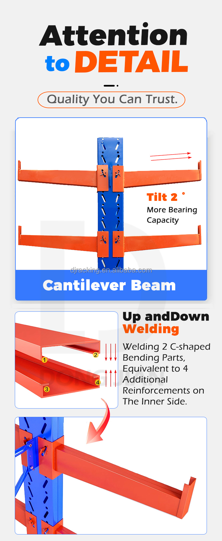 Cantilever Rack Detail