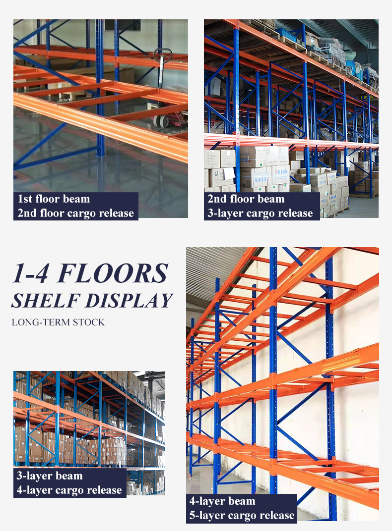 Industrial Pallet Rack Structure