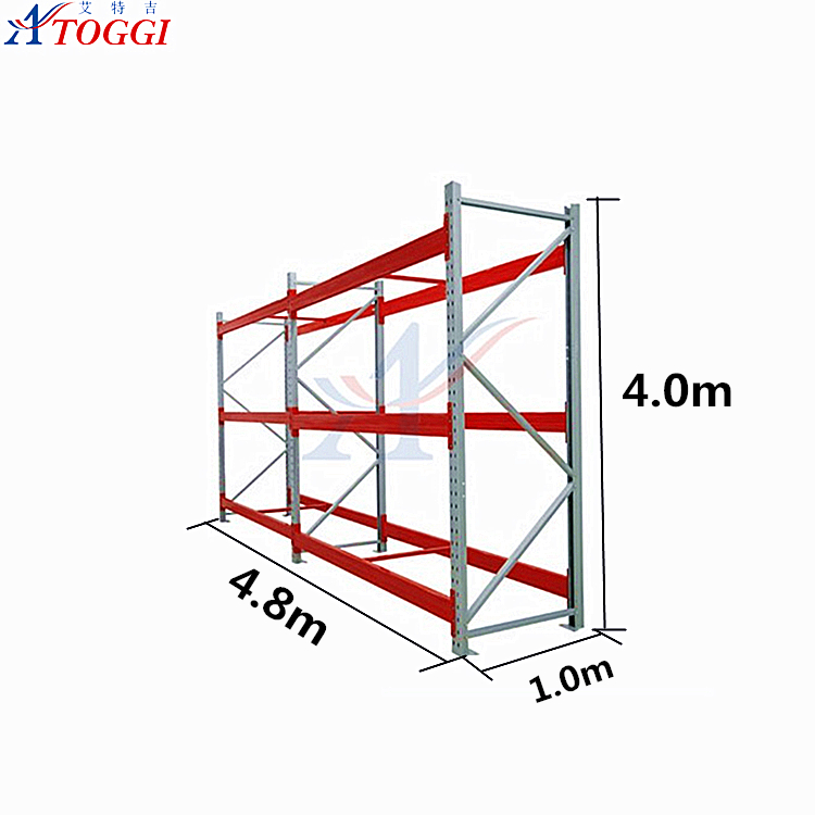 Heavy Duty Industrial Warehouse Picking Equipment Storage Rack Q235 Steel 3 Layers 110000kg Capacity Powder Coated