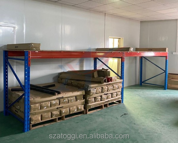 Customized Heavy Duty Steel 2-Layer Warehouse Storage Pallet Rack System with 1000kg/Layer Capacity
