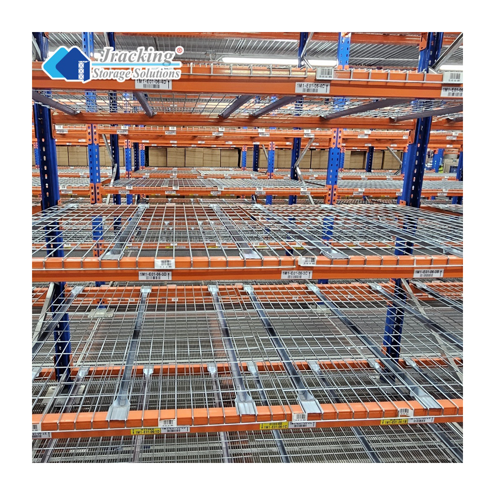 High Load Warehouse Storage Steel Material Pallet Rack Heavy Duty Galvanized Fireproof Mesh Welded Wire Mesh Panel
