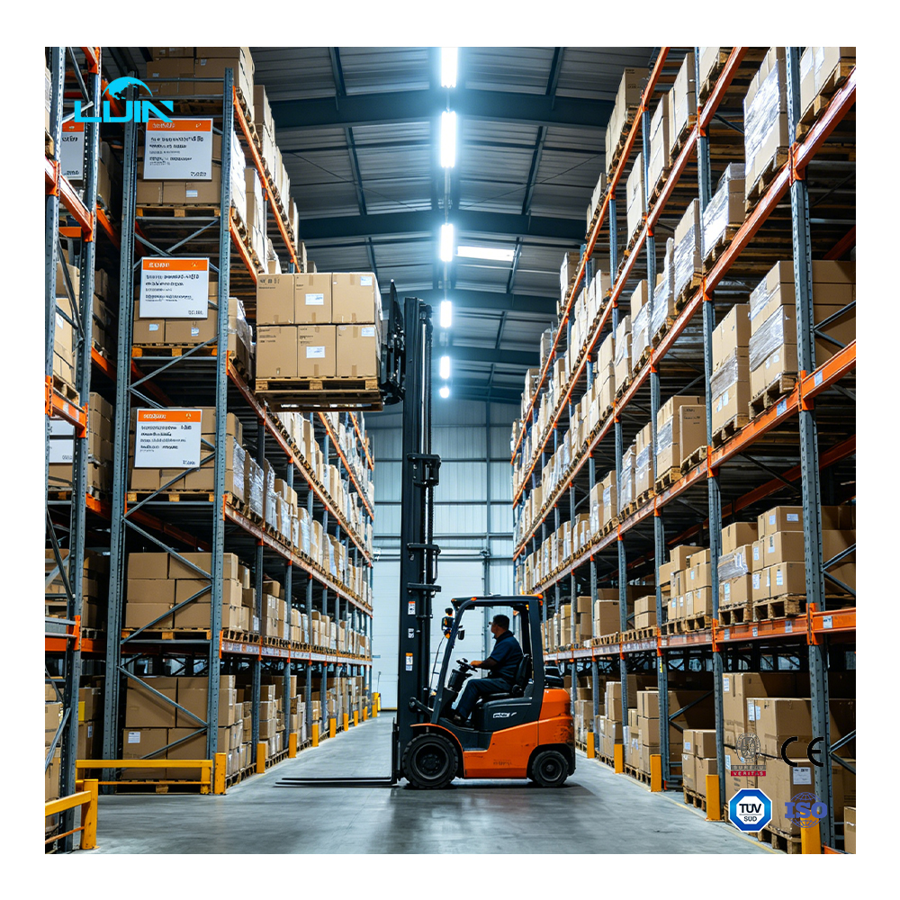 Adjustable Stacking Pallet Rack Heavy Duty Storage Shelving Unit for Warehouse