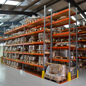 Heavy Duty Selective Pallet Steel Rack Powder Coating ESD Protection Bolted Frame High SKU/Pallet Storage Stacking Racks Shelves