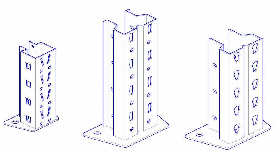 Warehouse Upright Frame