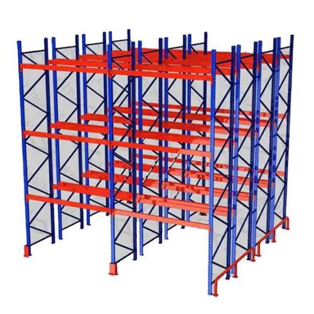 Perter High Density Storage Stack Selective Heavy Duty Pallet Racking System Design Warehouse Pallet Shelves
