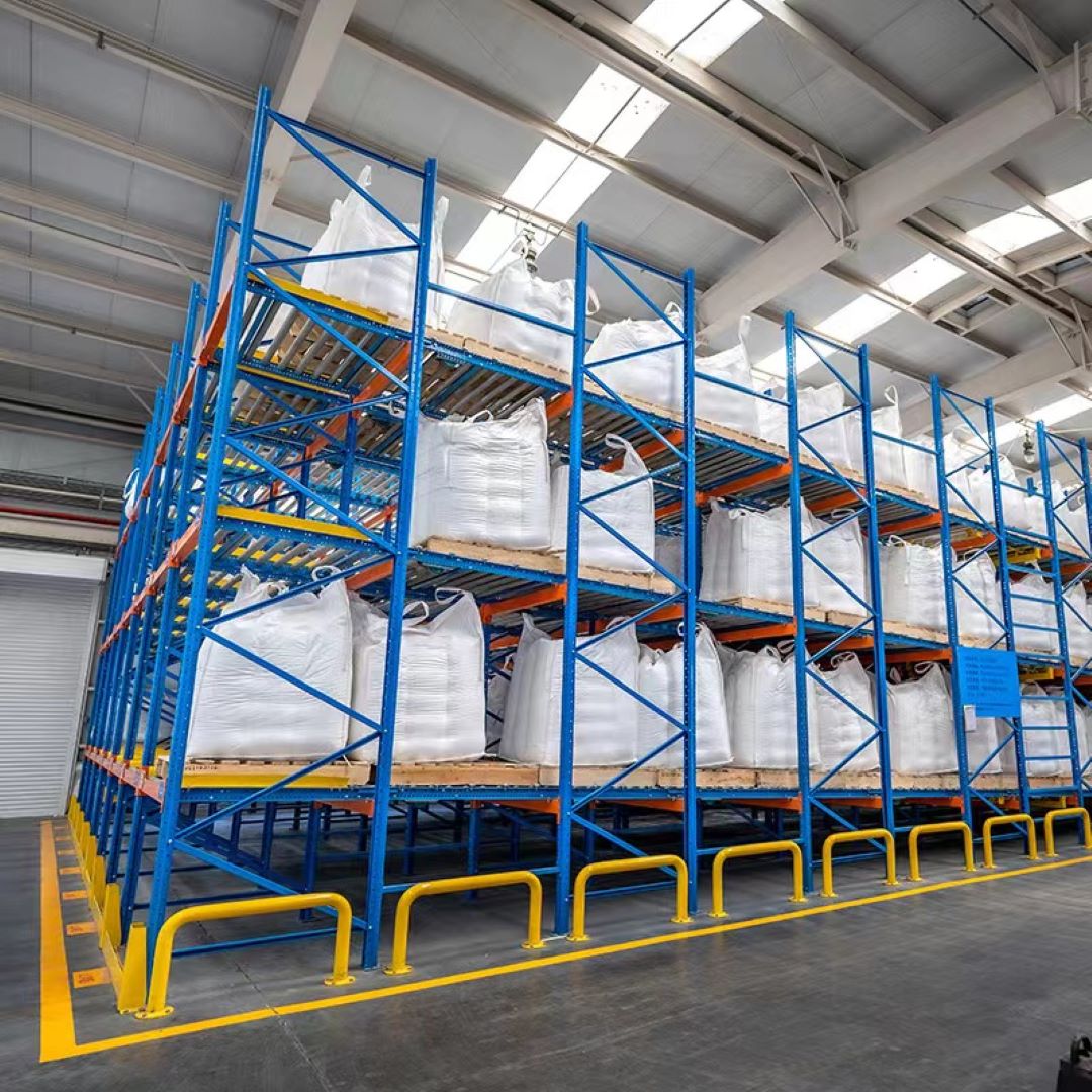 Kaku Heavy Duty Steel Roller Collapsible Racking System Powder Coated Warehouse Storage