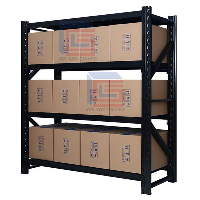 Light Duty Selective Pallet Racking System Adjustable Boltless Steel Shelves Factory Direct
