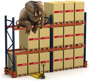 Heavy Duty Warehouse Storage Racks Selective Pallet Rack Shelving Units With Competitive Price