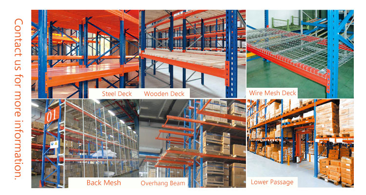 Push Back Racking Detail 4