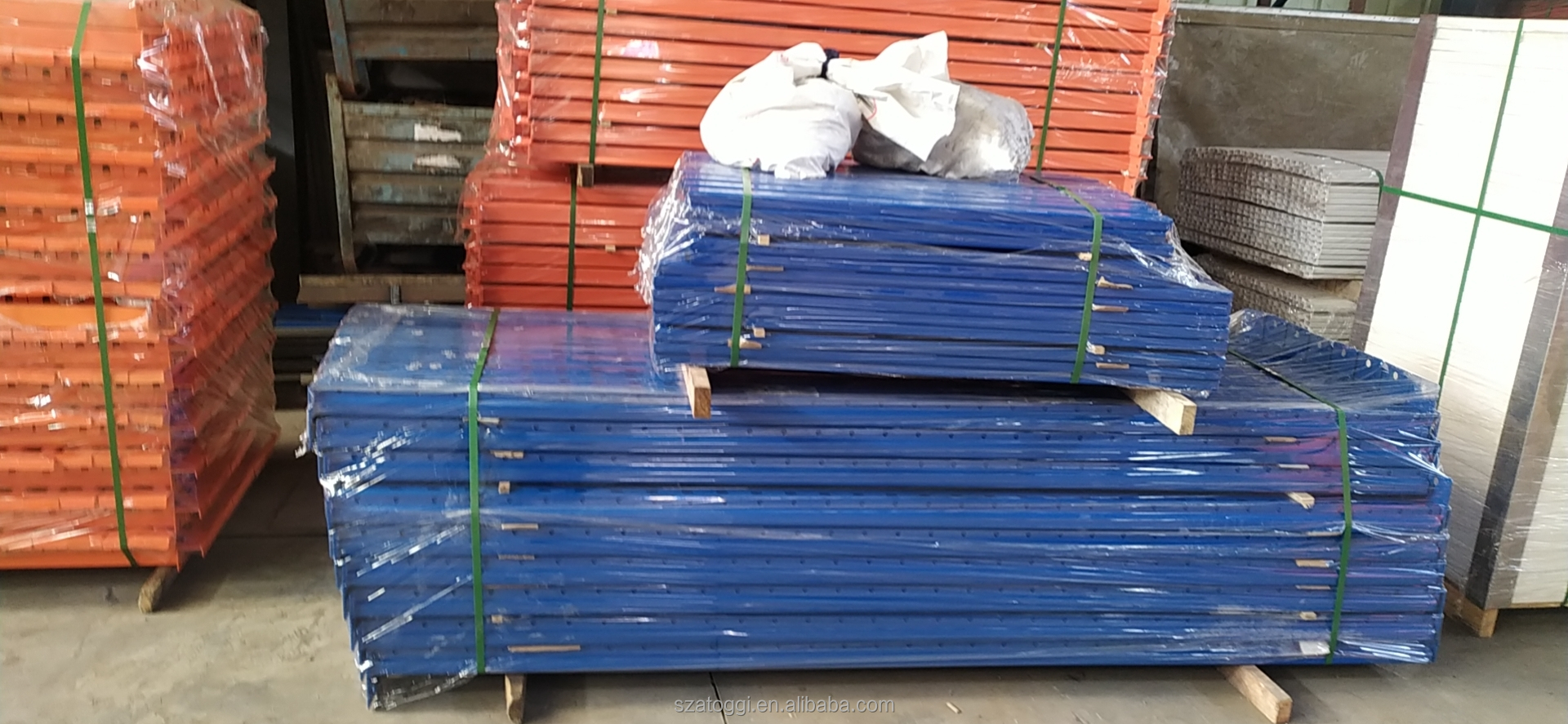 Customized Heavy Duty Steel 2-Layer Warehouse Storage Pallet Rack System with 1000kg/Layer Capacity
