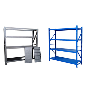 Guichang 100 to 500kg Adjustable Steel Storage Racks, Butterfly or Diamond Hole Uprights, with Screws Assembled