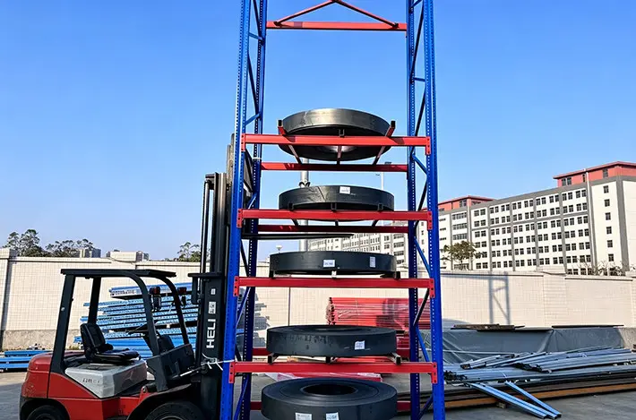 Upright column impact and stability testing